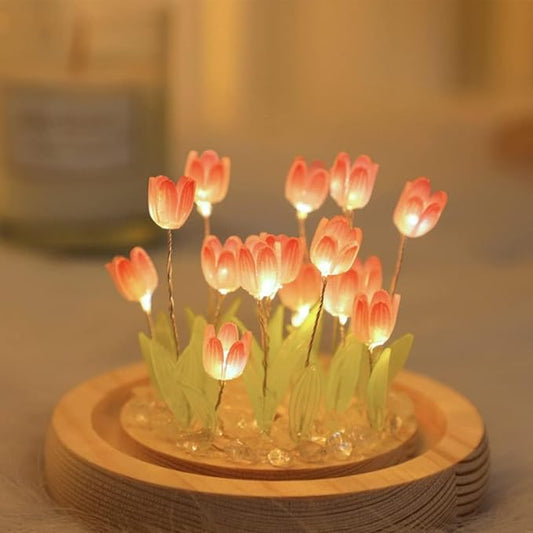 Goodern 16-Flower DIY Tulip Night Light