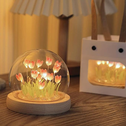Goodern 16-Flower DIY Tulip Night Light
