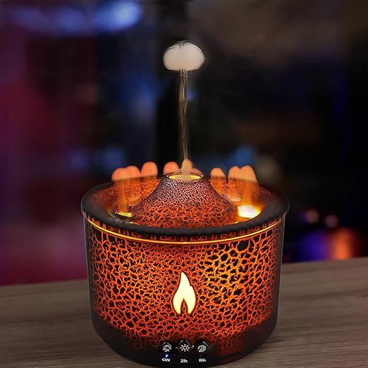 Cloud Rain Aroma Diffuser – 7-Color LED with Remote Control