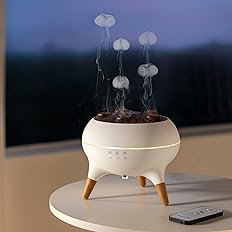 Dynamic Jellyfish Aroma Diffuser with 7-Color LED & Remote